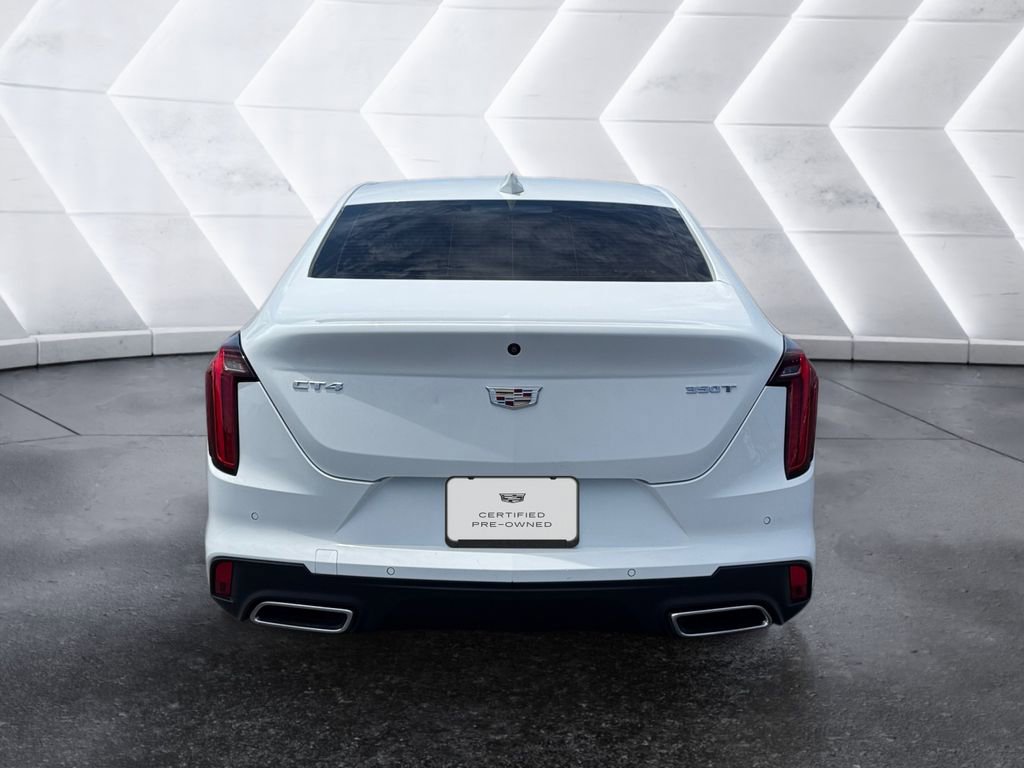 Certified 2024 Cadillac CT4 Luxury w/ Sun And Sound Package RWD image 4