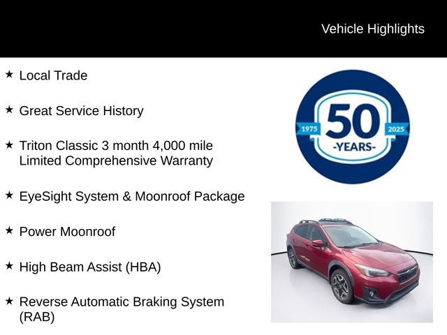 Used 2018 Subaru Crosstrek 2.0i Limited AWD/4WD image 6