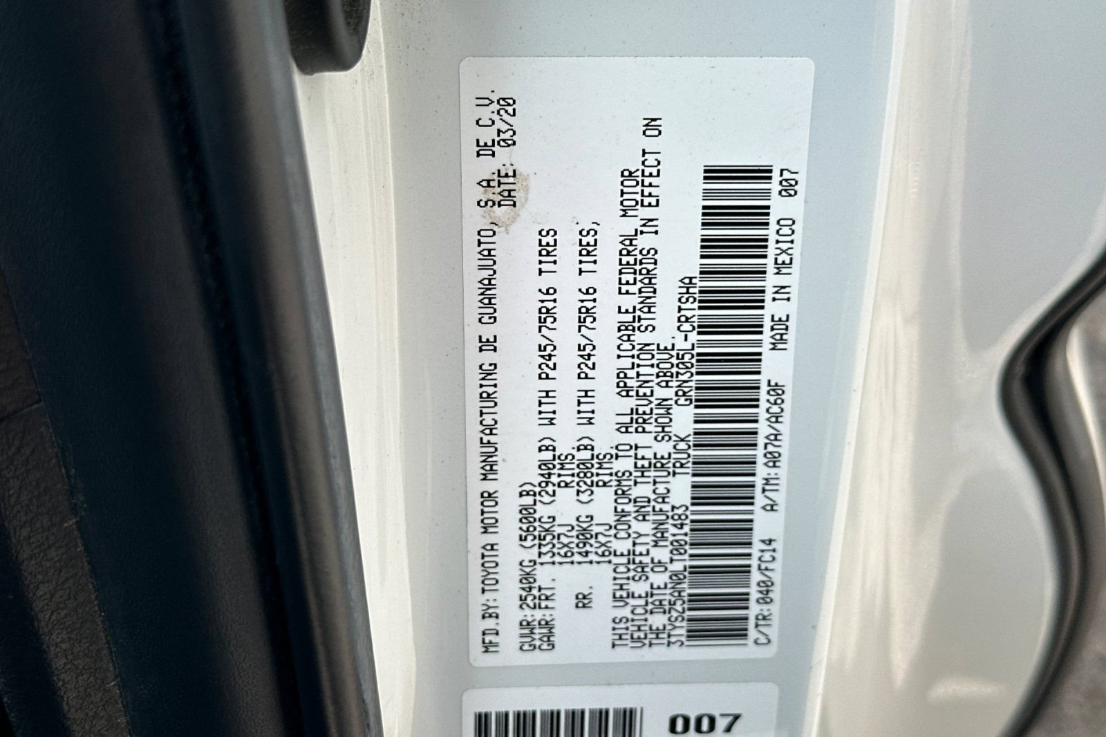 Used 2020 Toyota Tacoma SR5 AWD/4WD image 38