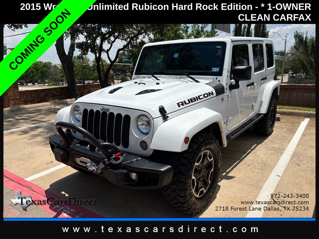 Used 2015 Jeep Wrangler Unlimited Rubicon
