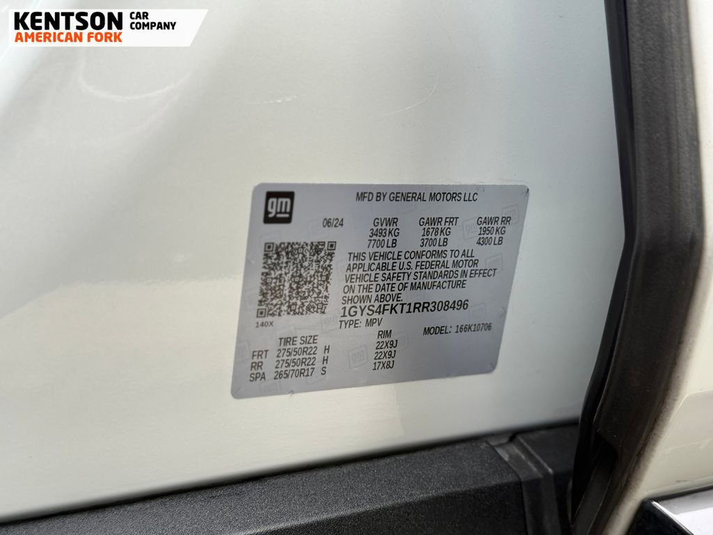 Used 2024 Cadillac Escalade Sport w/ LPO, ONYX Package image 58