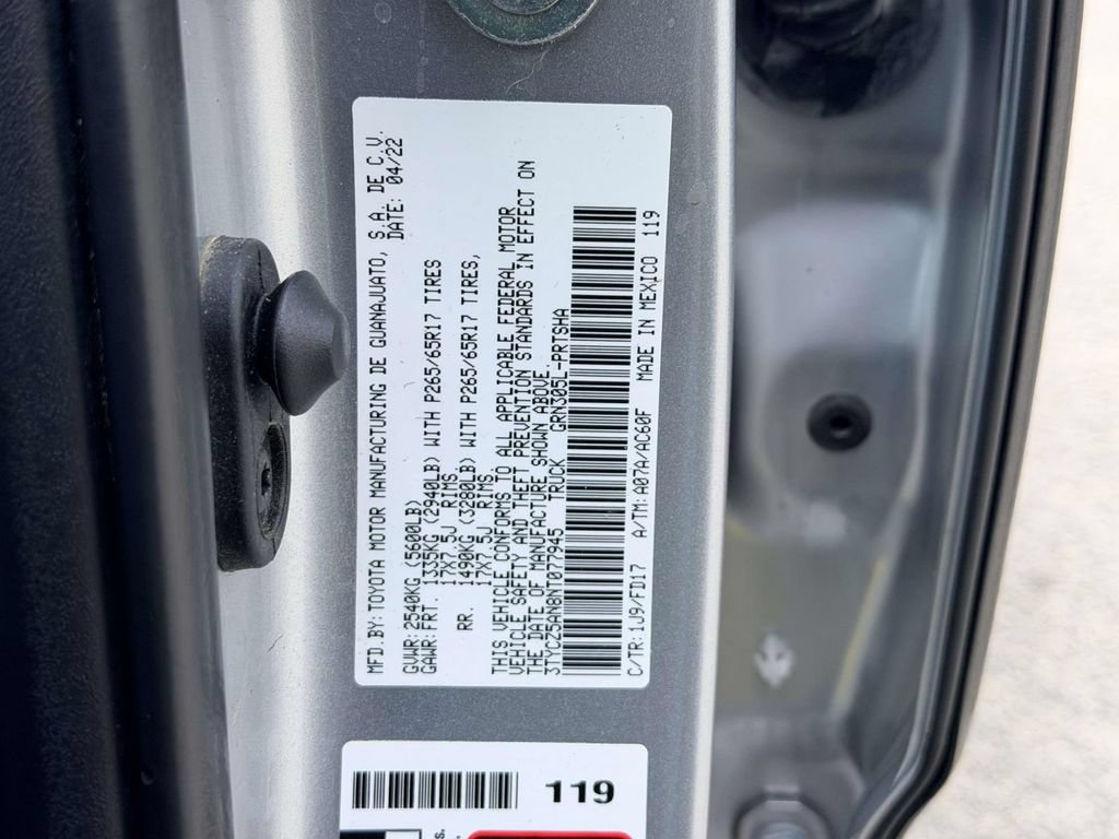 Certified 2022 Toyota Tacoma TRD Sport AWD/4WD image 27