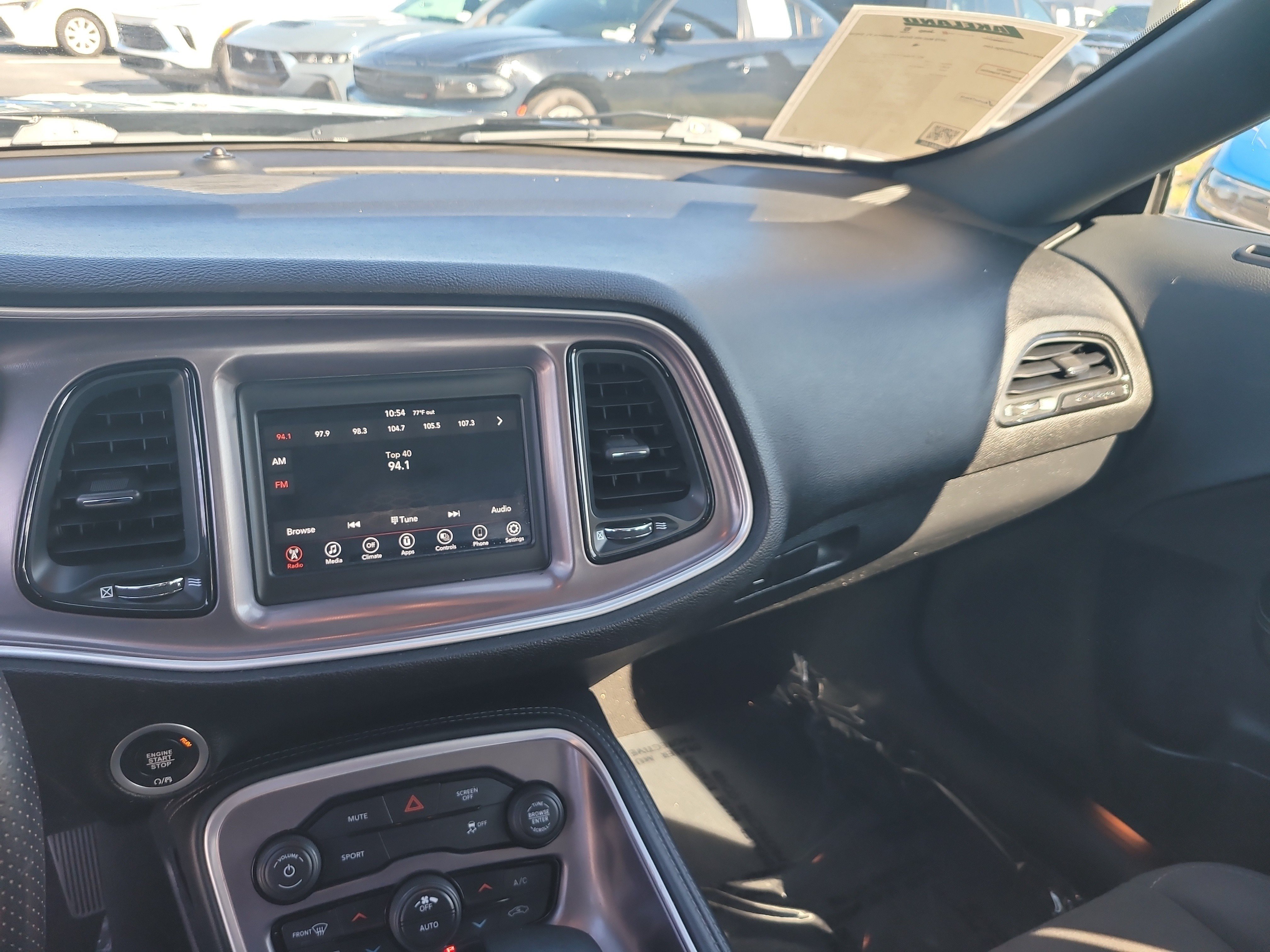 Used 2021 Dodge Challenger SXT w/ Blacktop Package RWD image 17