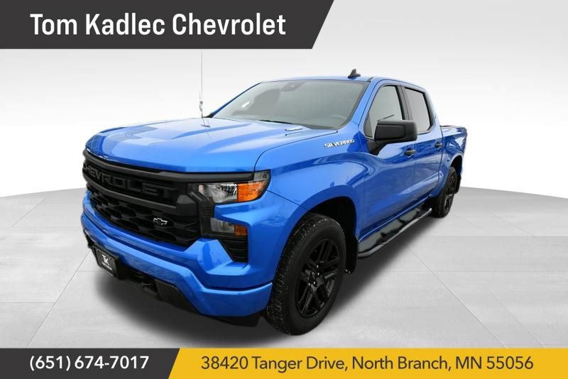 Used 2025 Chevrolet Silverado 1500 Custom w/ LPO, Dark Essentials Package