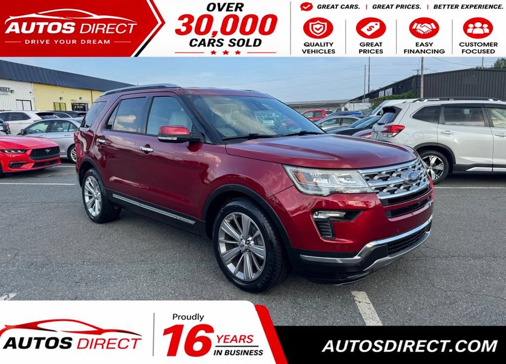 Used 2019 Ford Explorer Limited w/ Ford Safe & Smart Package
