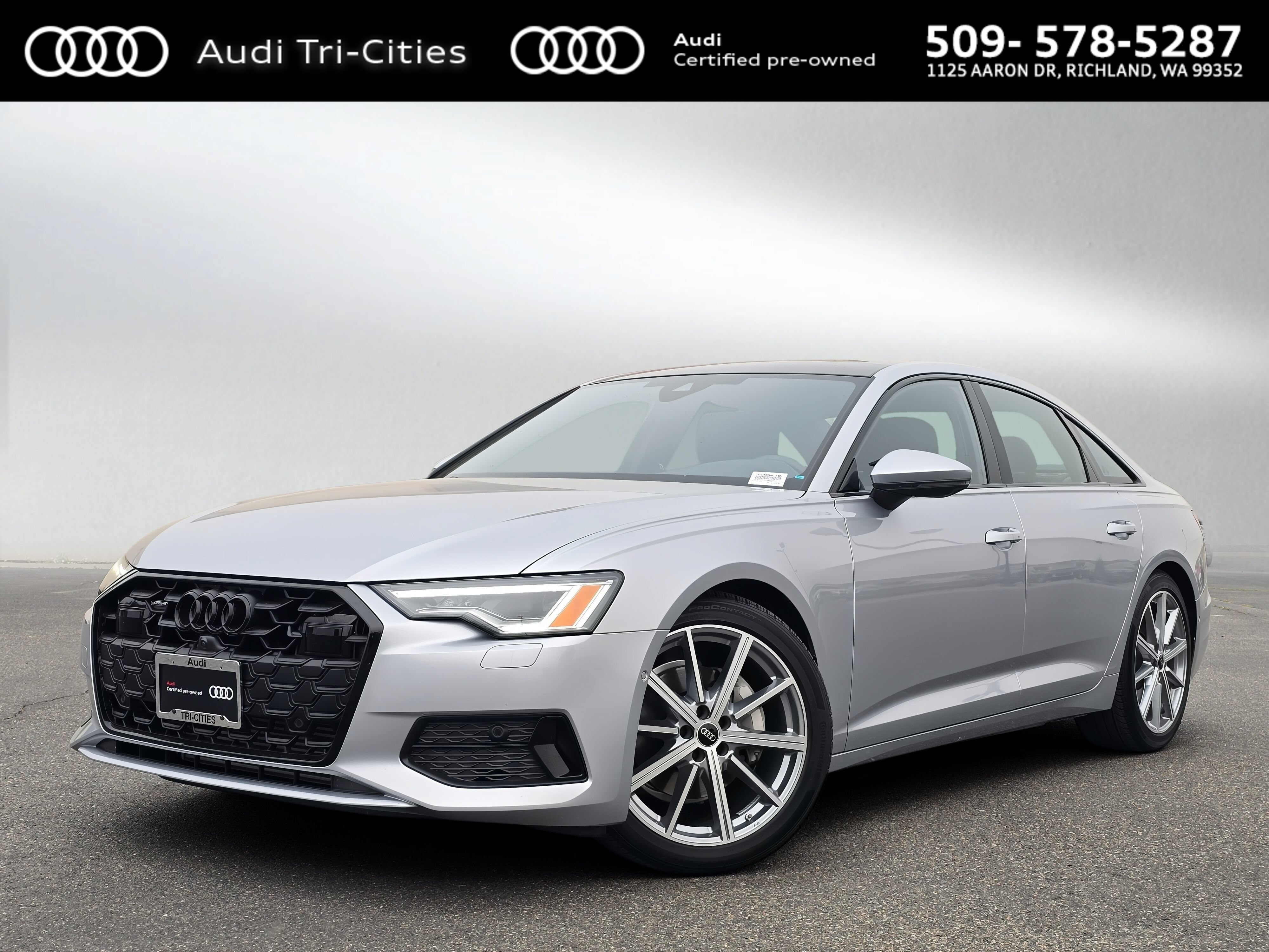 Certified 2025 Audi A6 Premium Plus w/ Premium Plus Package AWD/4WD image 1