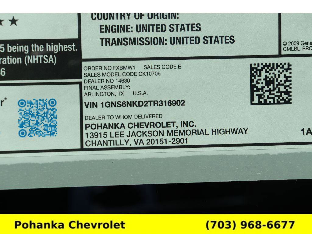 New 2026 Chevrolet Tahoe LT AWD/4WD image 34