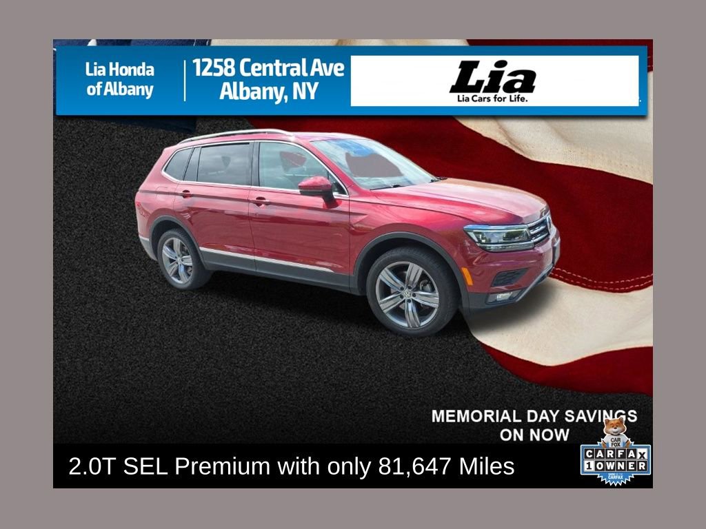 Used 2019 Volkswagen Tiguan SEL Premium