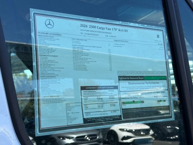 New 2026 Mercedes-Benz Sprinter 2500 image 26
