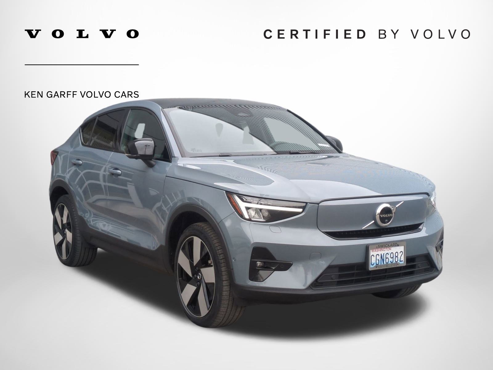 Certified 2023 Volvo C40 P8 Recharge Ultimate w/ Protection Package Premier