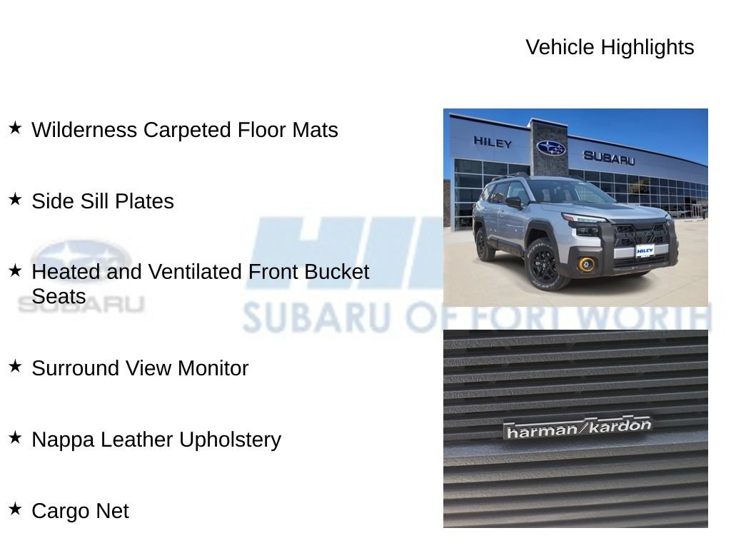 New 2026 Subaru Outback Wilderness AWD/4WD image 10