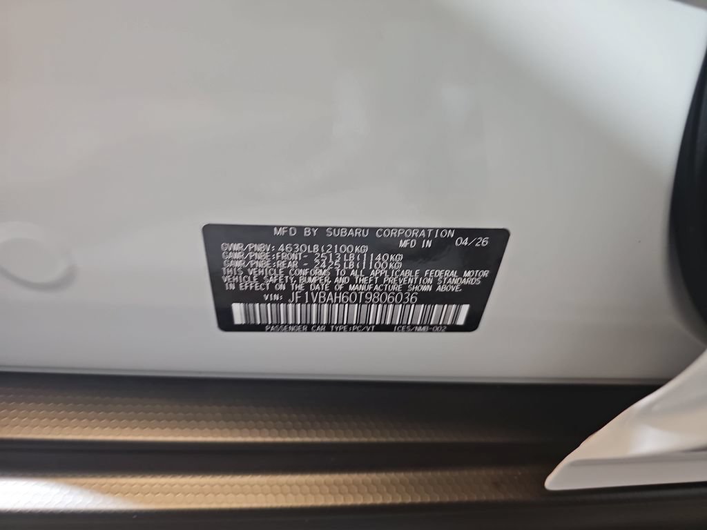 New 2026 Subaru WRX Premium AWD/4WD image 37