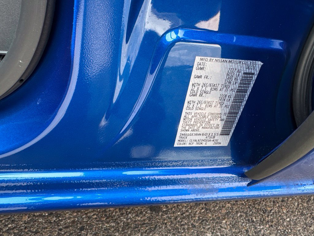 New 2027 Nissan Frontier SV RWD image 16