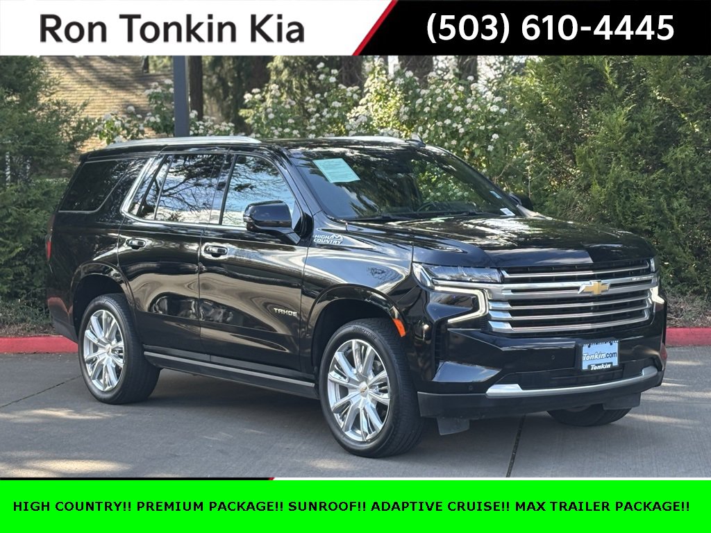 Used 2021 Chevrolet Tahoe High Country