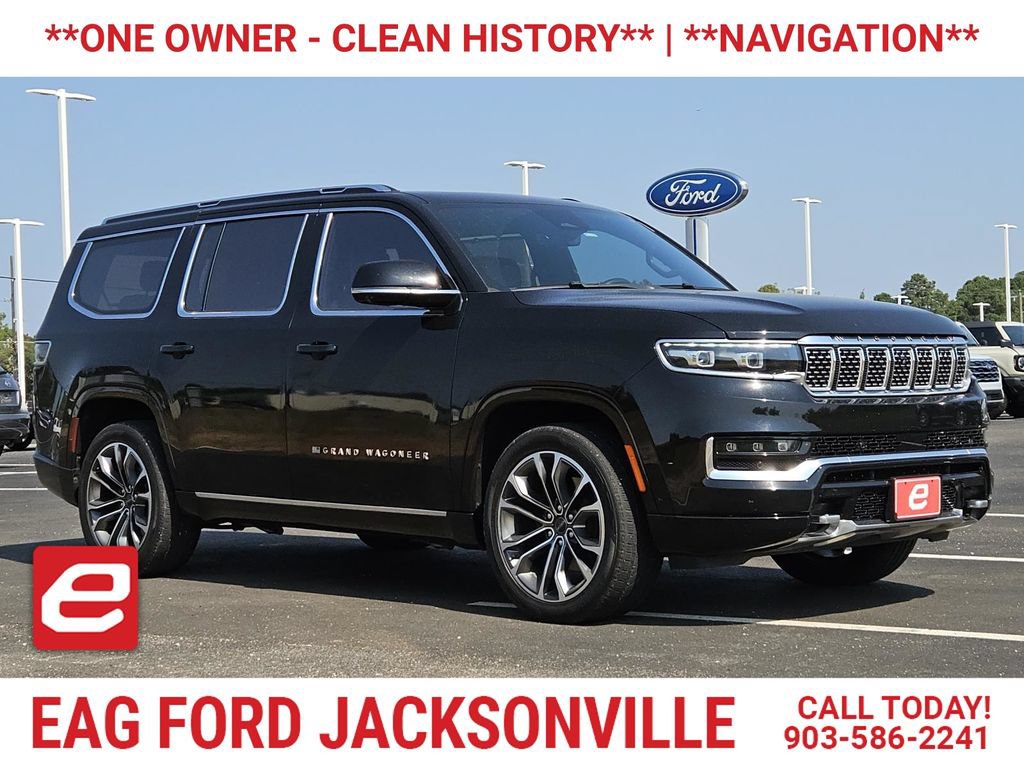 Used 2022 Jeep Grand Wagoneer Series III w/ HD Trailer Tow Package AWD/4WD image 1