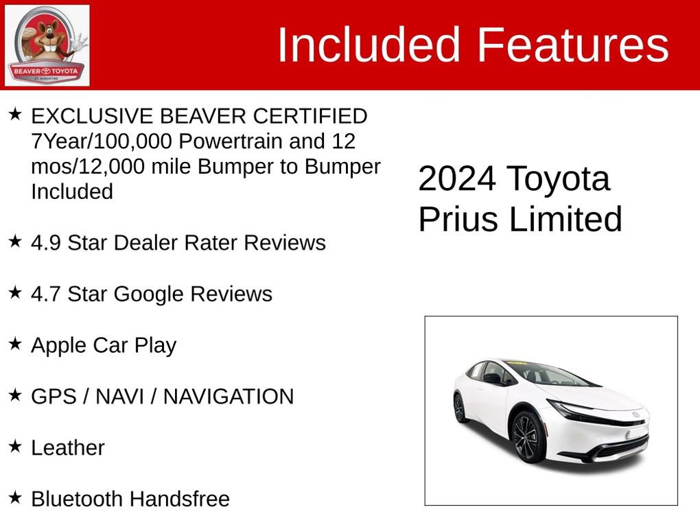 Used 2024 Toyota Prius Limited image 4
