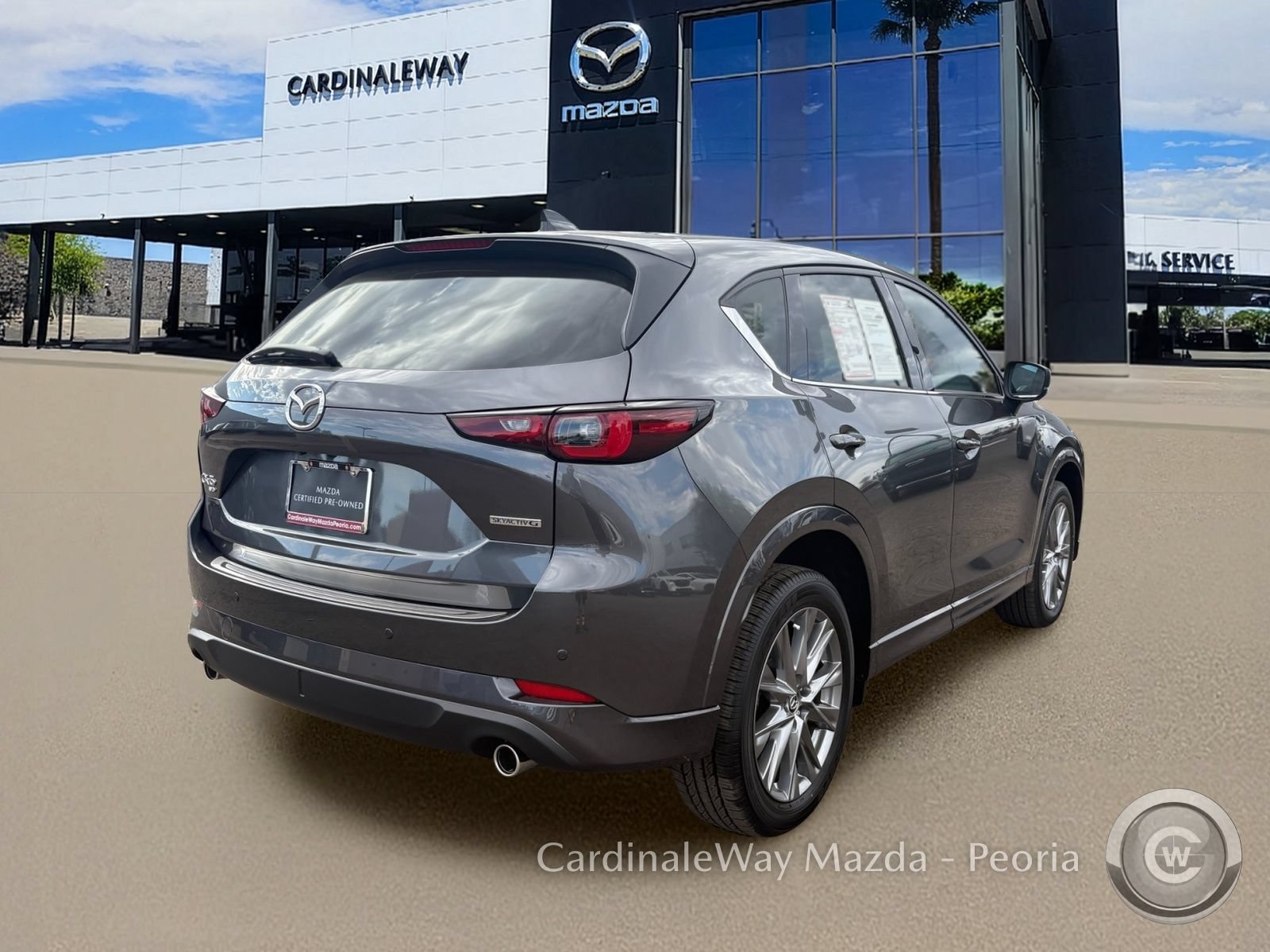 Certified 2025 MAZDA CX-5 AWD 2.5 S w/ Premium Plus Pkg image 9