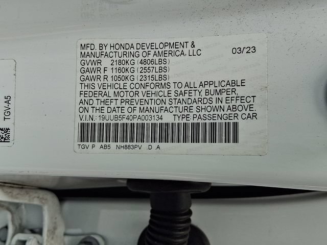 Used 2023 Acura TLX w/ Technology Package FWD image 49
