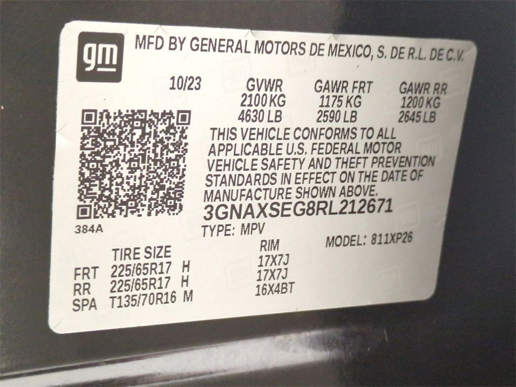 Certified 2024 Chevrolet Equinox LS w/ Driver Confidence II Package image 31