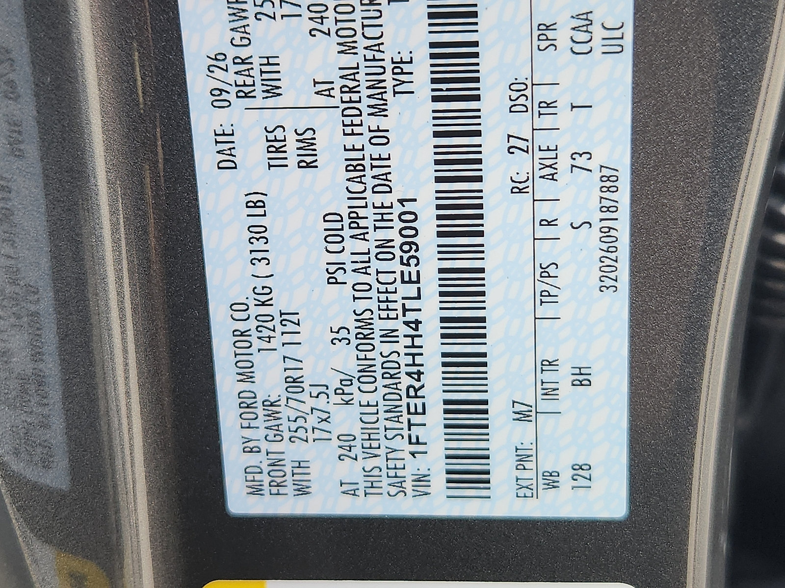 New 2026 Ford Ranger XLT AWD/4WD image 19