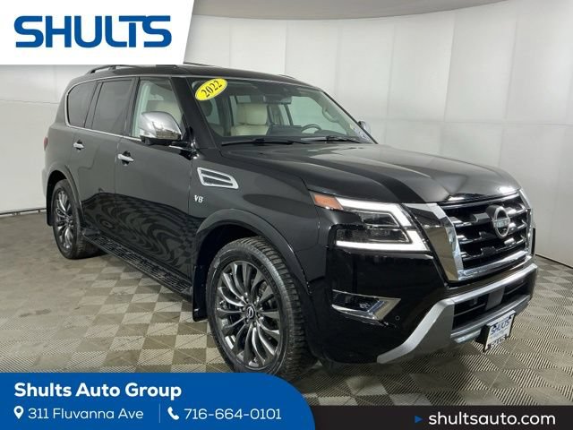 Used 2022 Nissan Armada Platinum w/ Captain's Chairs Package