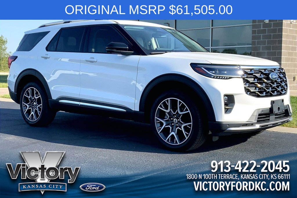 Used 2025 Ford Explorer Platinum w/ Ultimate Package