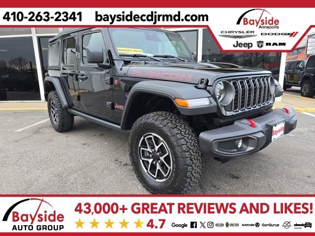 New 2026 Jeep Wrangler Unlimited Rubicon w/ Safety Group