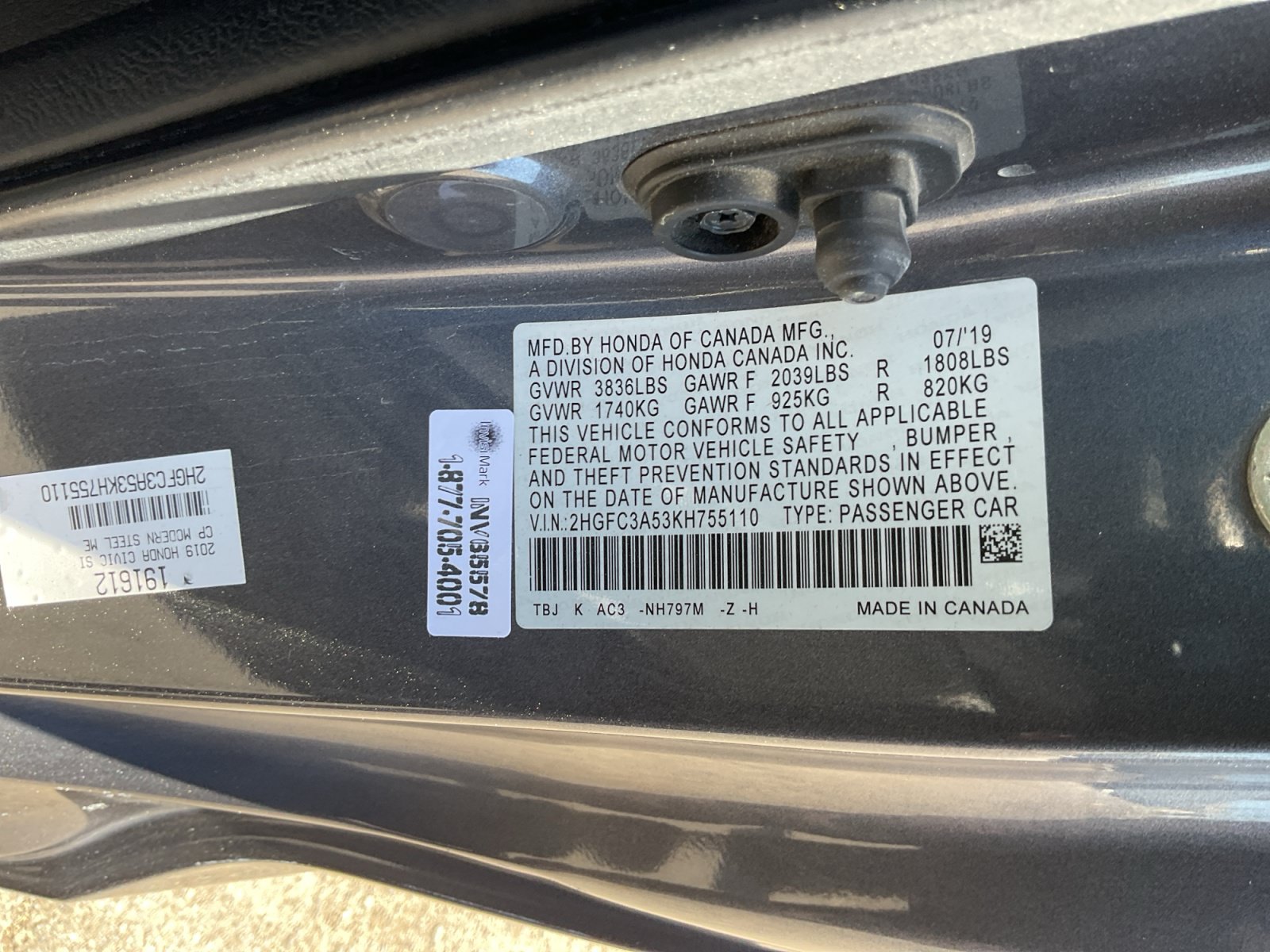 Used 2019 Honda Civic Si image 25