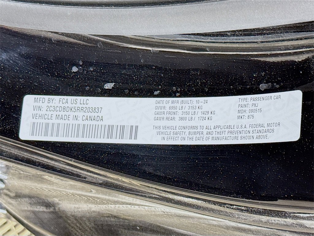 New 2024 Dodge Charger R/T Scat Pack w/ Plus Group image 33