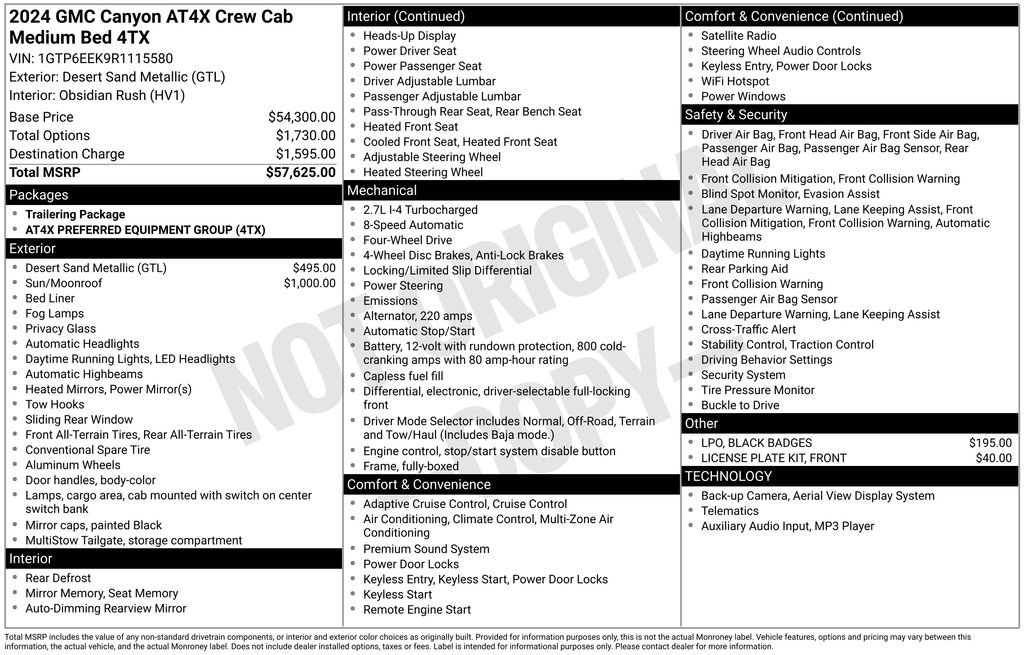 Certified 2024 GMC Canyon AT4X image 5