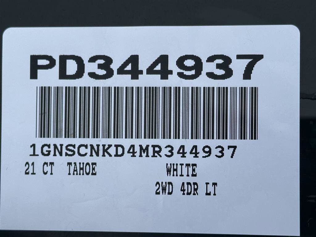 Used 2021 Chevrolet Tahoe LT w/ Rear Media and Nav Package image 15