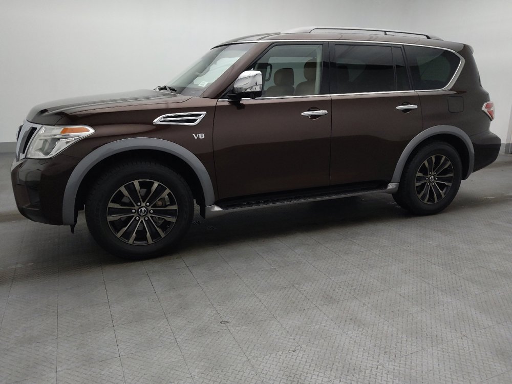 Used 2017 Nissan Armada Platinum w/ Captain Seat Package image 2