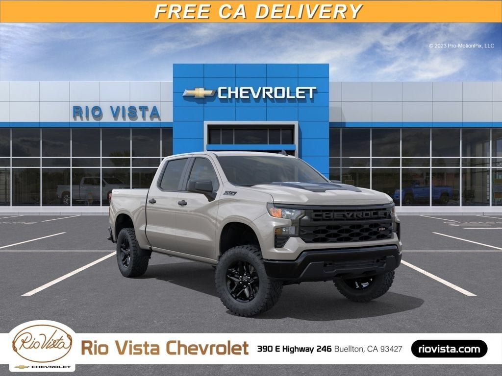 New 2026 Chevrolet Silverado 1500 Custom Trail Boss w/ Dark Appearance Package