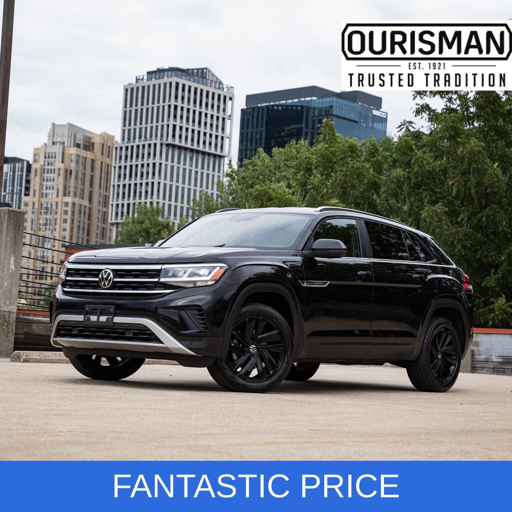 Used 2023 Volkswagen Atlas Cross Sport SE w/ Black Wheel Package