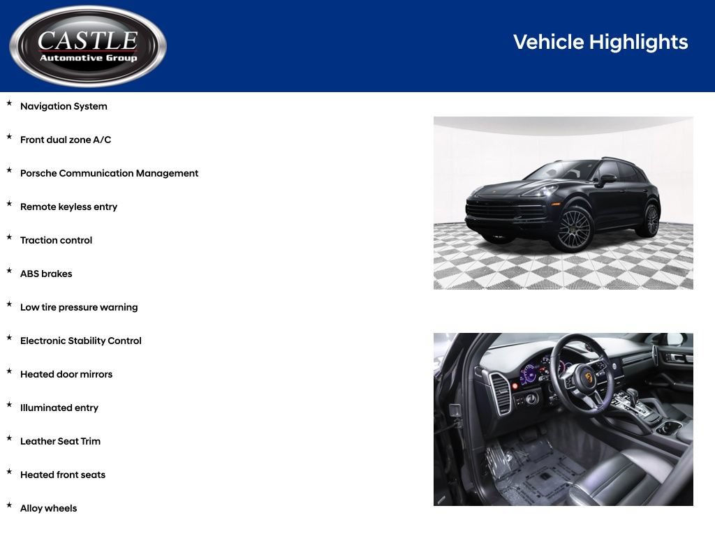 Used 2022 Porsche Cayenne AWD/4WD image 3
