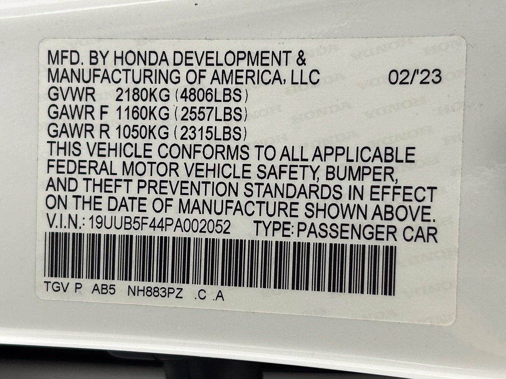 Used 2023 Acura TLX w/ Technology Package FWD image 39