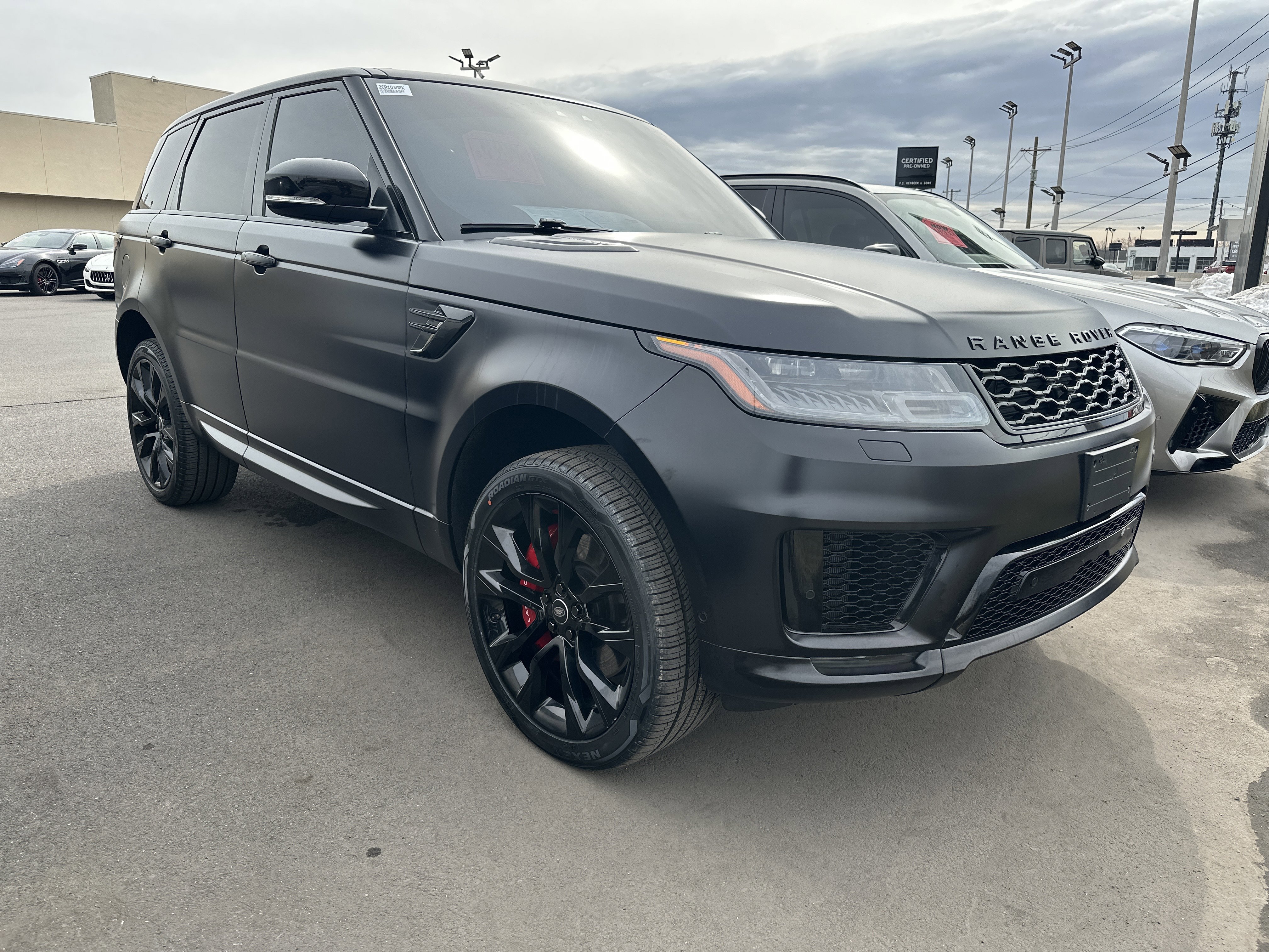 Used 2021 Land Rover Range Rover Sport HST image 3