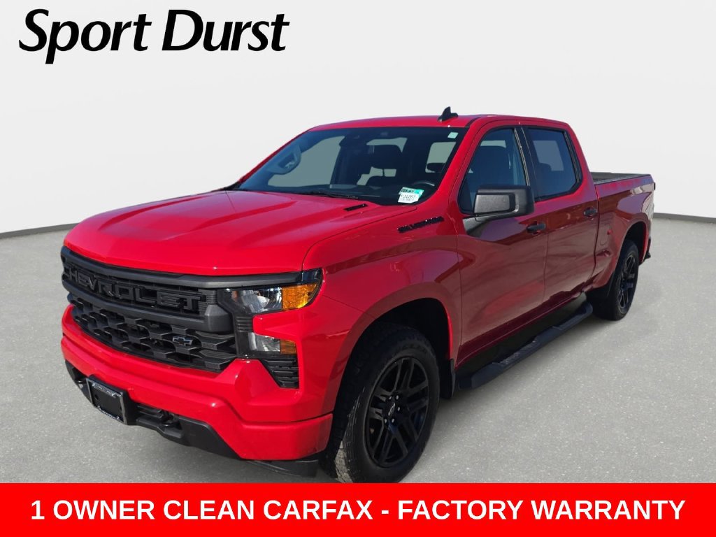 Used 2025 Chevrolet Silverado 1500 Custom w/ Turbomax Blackout Package