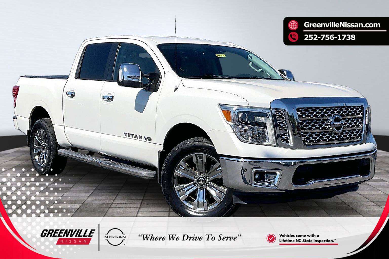 Used 2018 Nissan Titan SL w/ Chrome Package AWD/4WD image 1