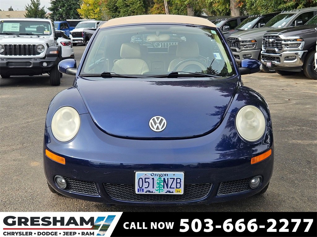 Used 2007 Volkswagen Beetle Convertible w/ Package 2