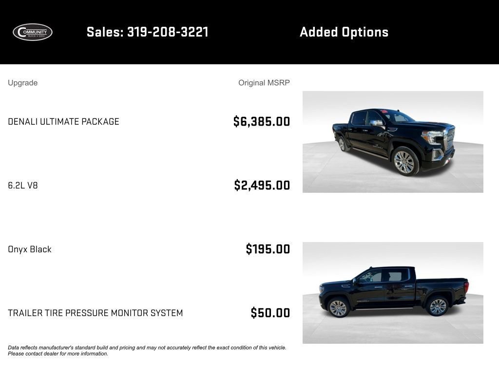 Certified 2020 GMC Sierra 1500 Denali w/ Denali Ultimate Package image 2
