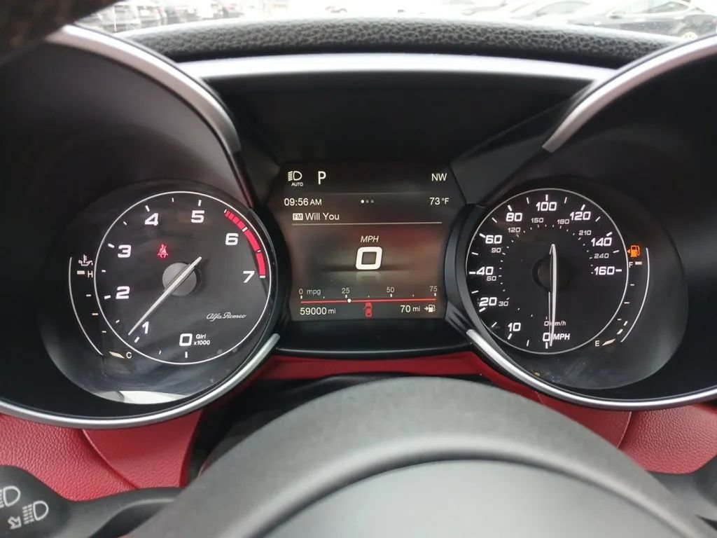Used 2019 Alfa Romeo Giulia Ti Sport w/ Quick Order Package 22U Sport RWD image 16
