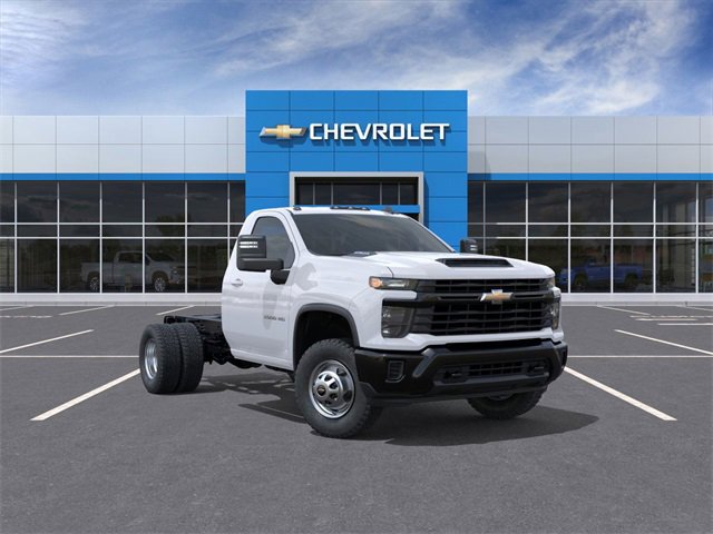 New 2025 Chevrolet Silverado 3500 W/T w/ Snow Plow Prep Package image 1