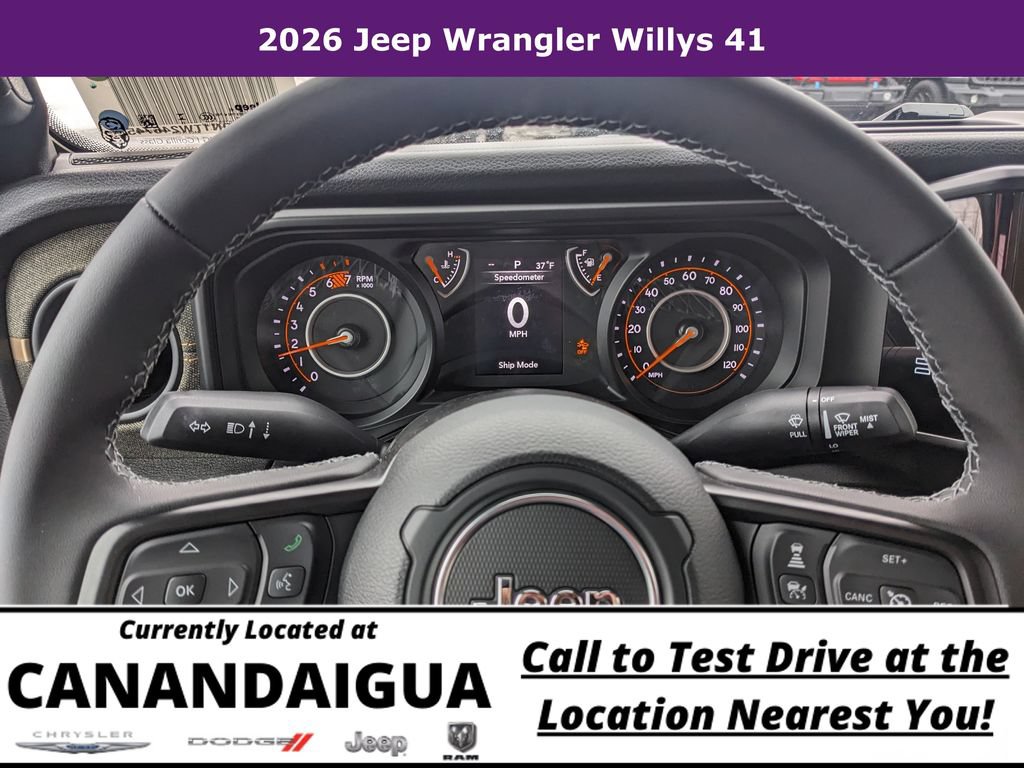 New 2026 Jeep Wrangler Unlimited Sport AWD/4WD image 13