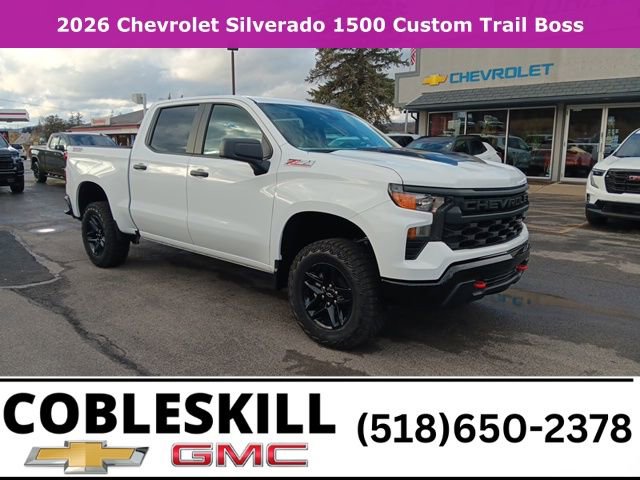 New 2026 Chevrolet Silverado 1500 Custom Trail Boss