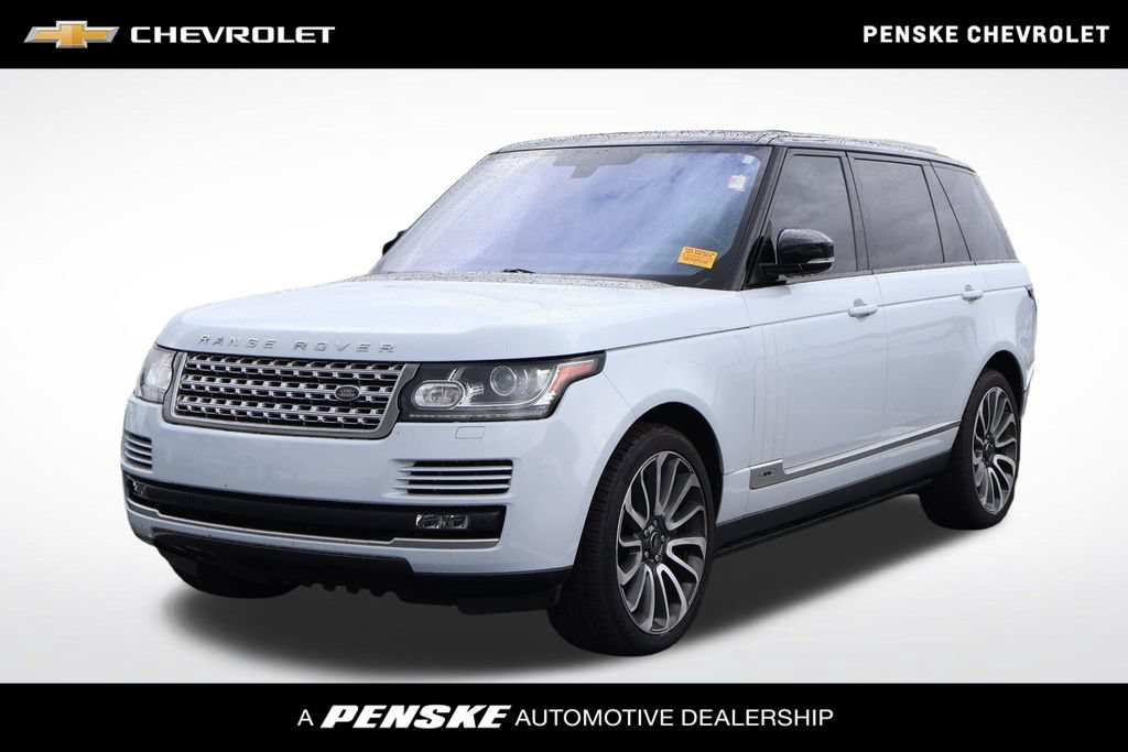 Used 2016 Land Rover Range Rover Long Wheelbase Supercharged