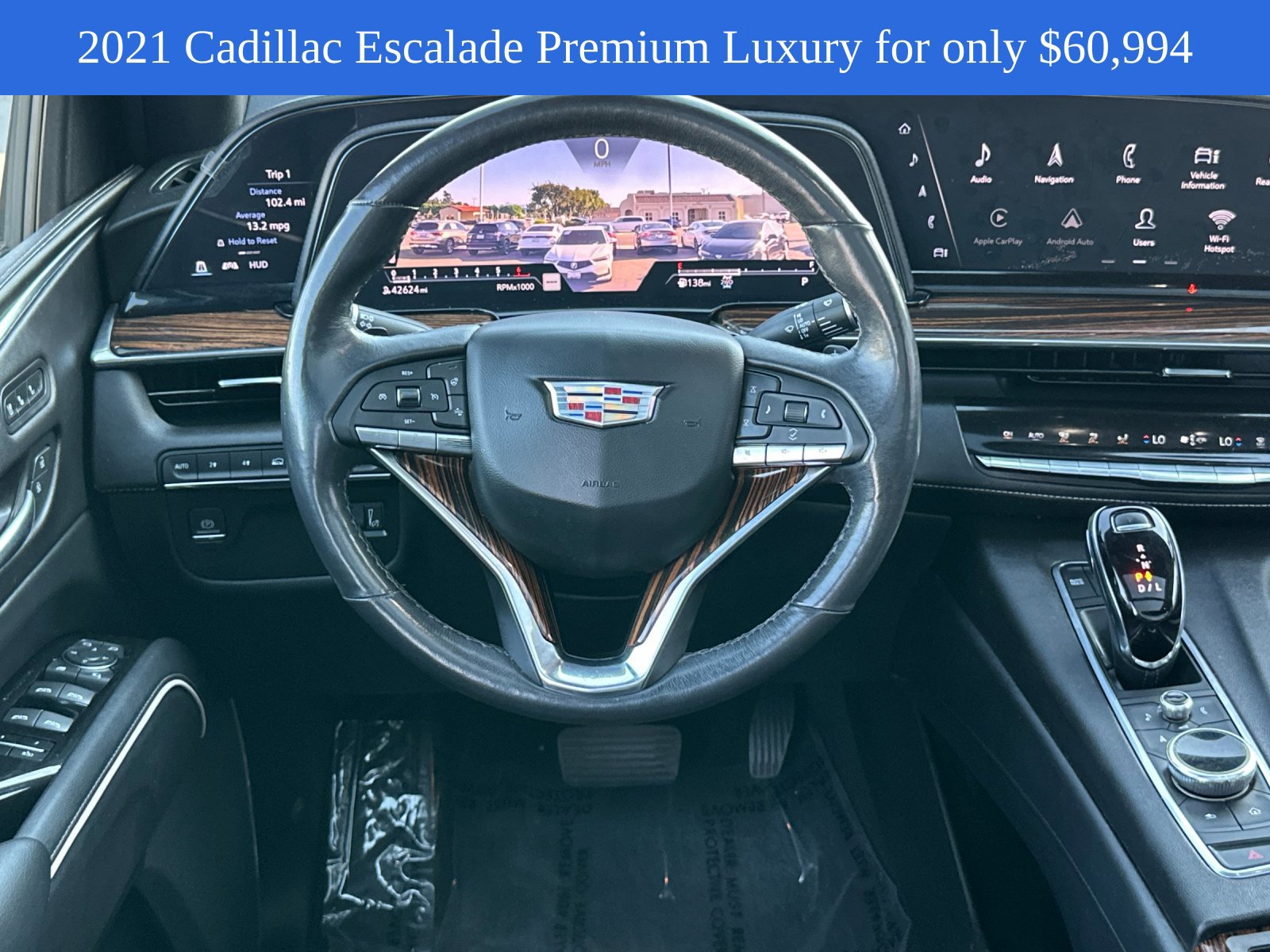 Used 2021 Cadillac Escalade Premium Luxury w/ LPO, Radiant Package AWD/4WD image 15