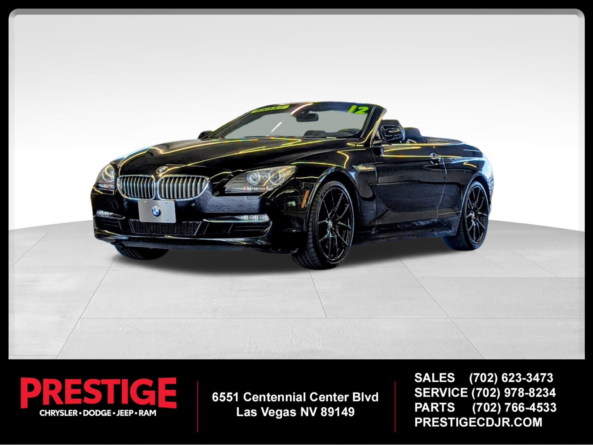 Used 2012 BMW 650i Convertible RWD 360° Tour