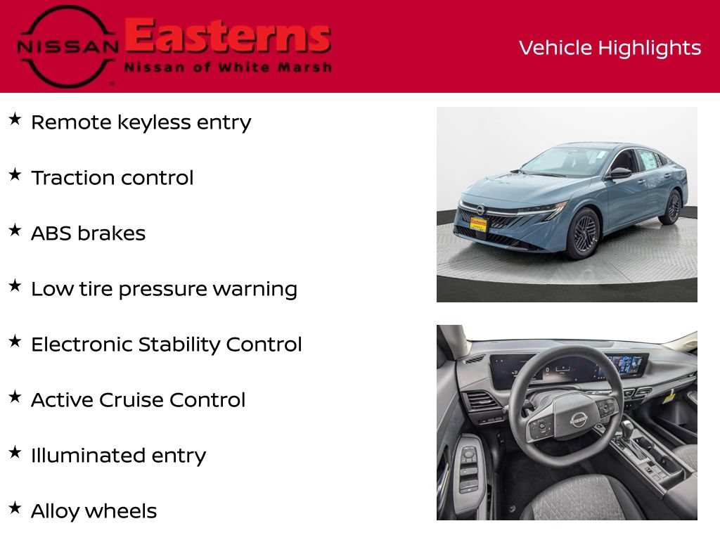 New 2026 Nissan Sentra SV w/ Floor Mat Package FWD image 13