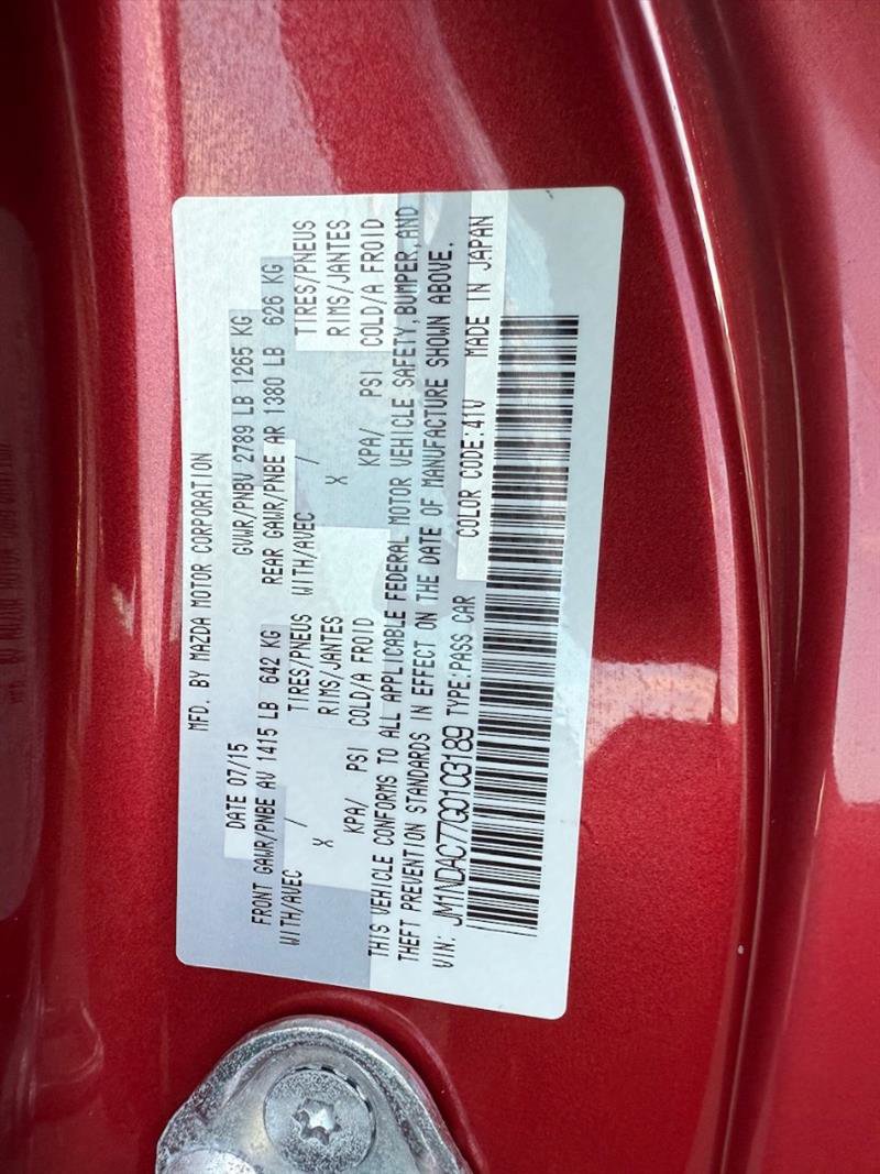 Used 2016 MAZDA MX-5 Miata Club image 32